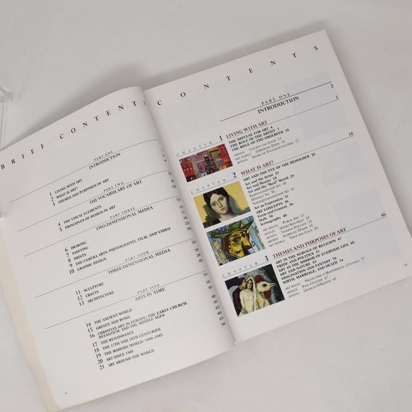 Living With Art Rita Gilbert Fifth Edition Paperback Home School Reference Guide - Picture 8 of 16